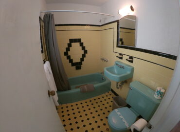 Private bathroom at Sea Chest Motel Wildwood Crest