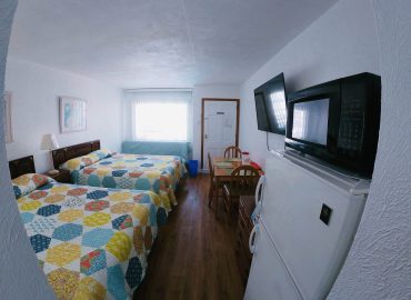 Double queen bed room at Sea Chest Motel Wildwood Crest