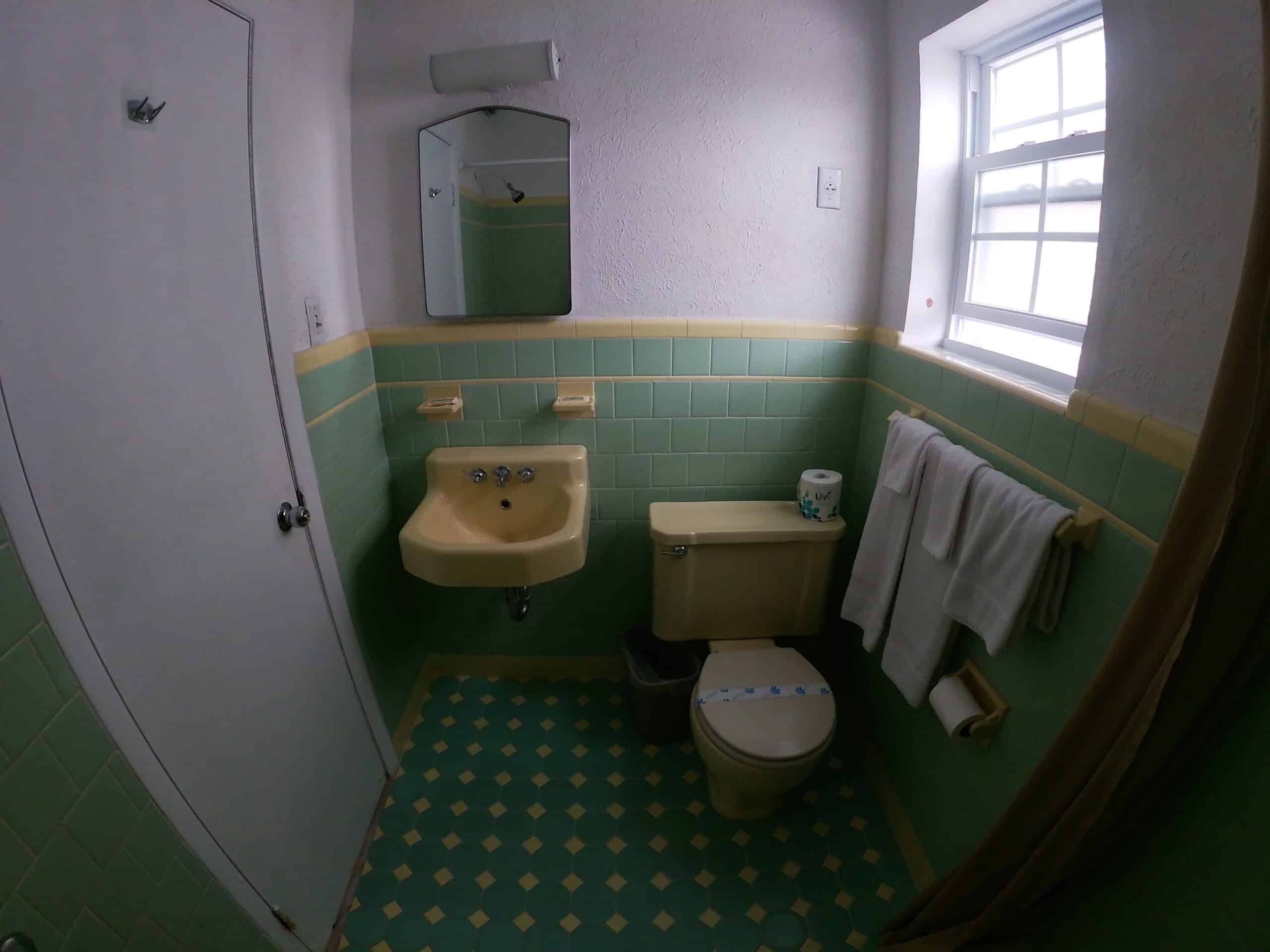 Bathroom at Sea Chest Motel Wildwood Crest