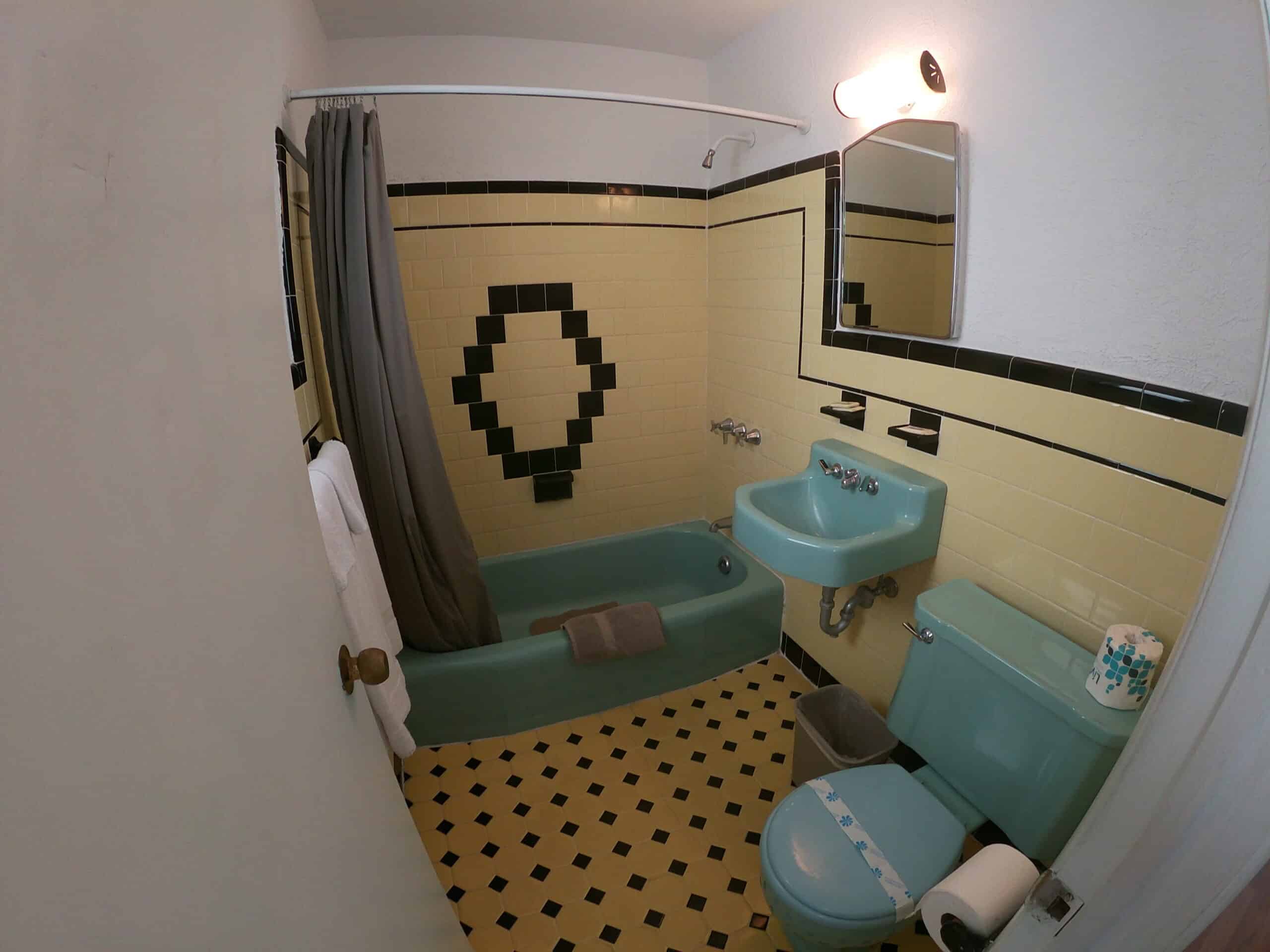 Bathroom at Sea Chest Motel Wildwood Crest
