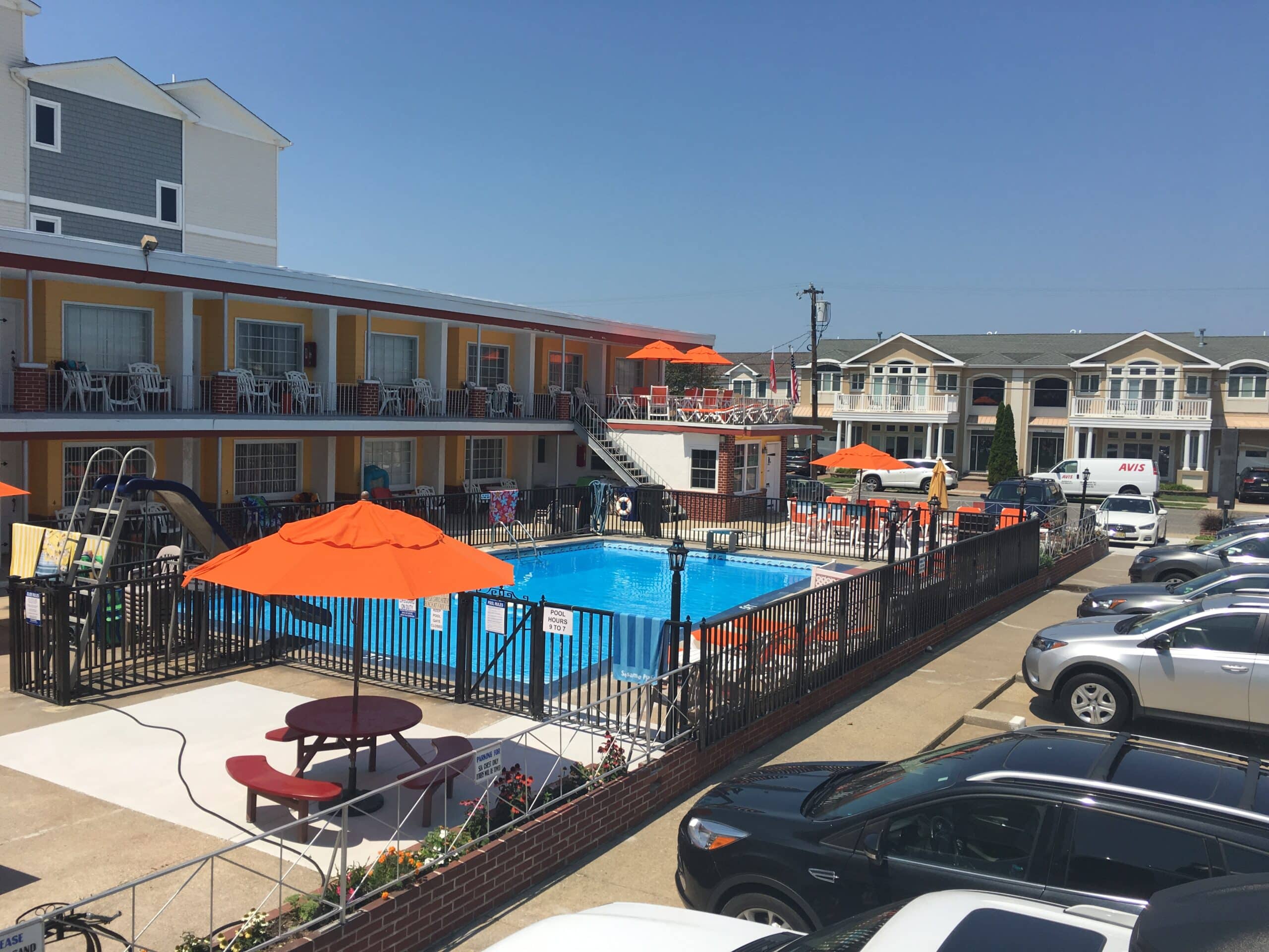 Sea Chest Motel Stockton Avenue view